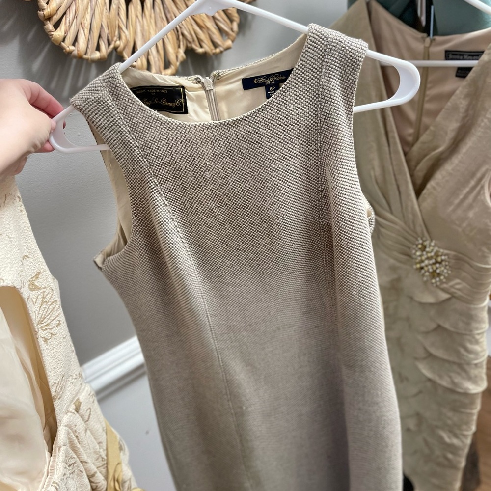 Brooks Brothers wool sheath dress